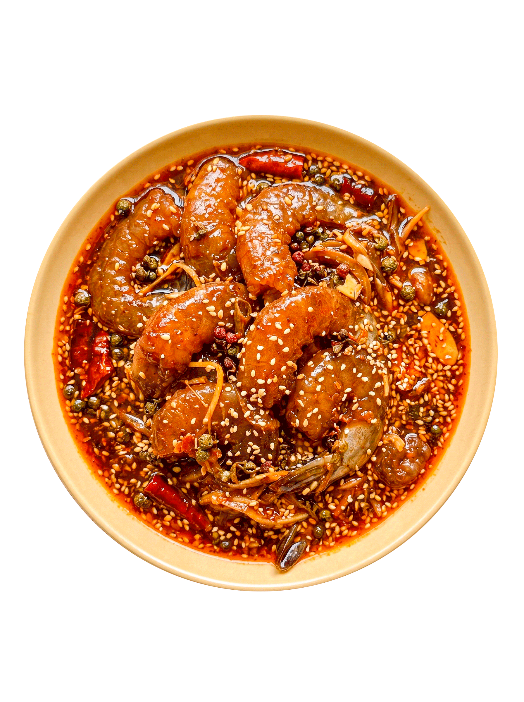TÔM NGÂM CAY