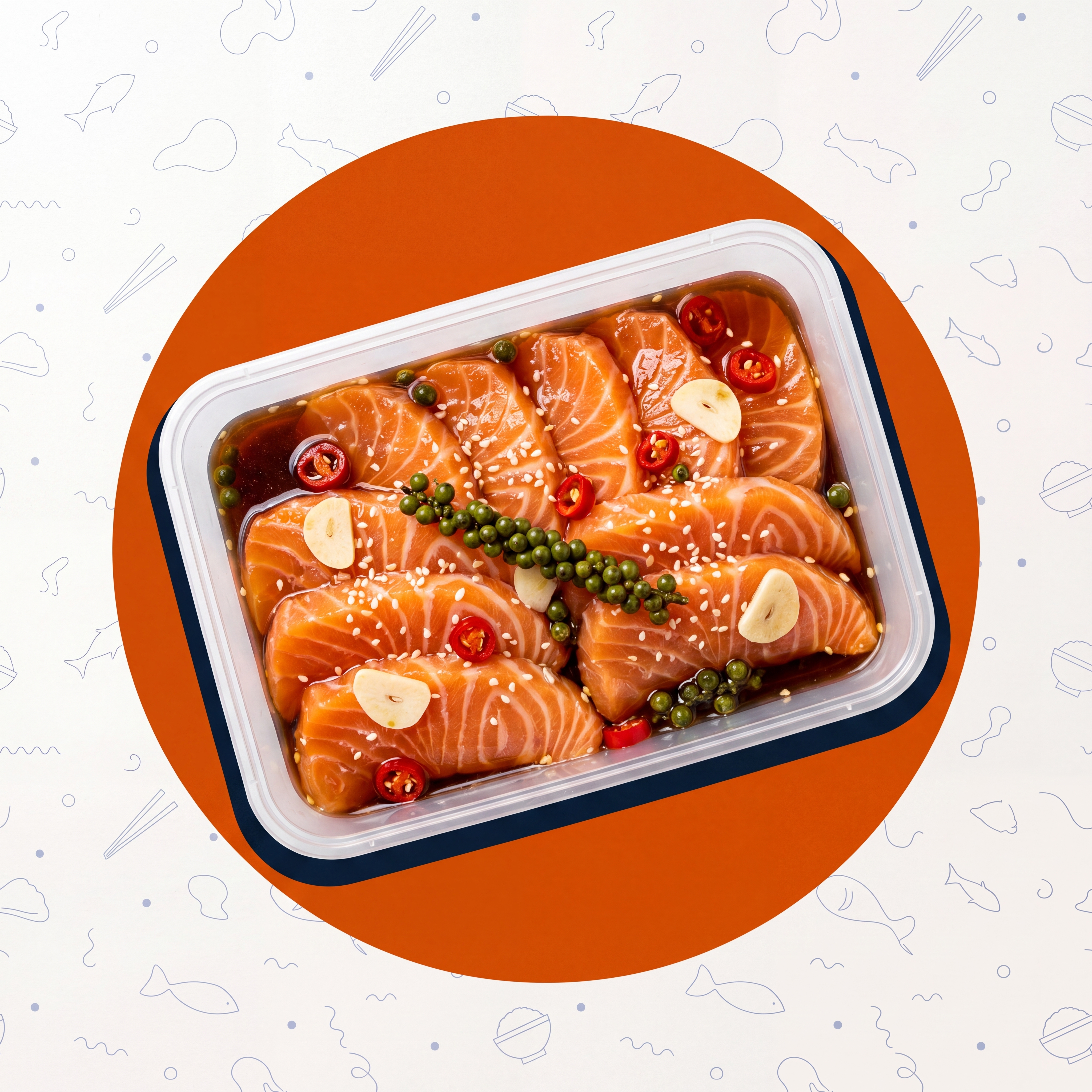 CÁ HỒI NGÂM TƯƠNG 240GR