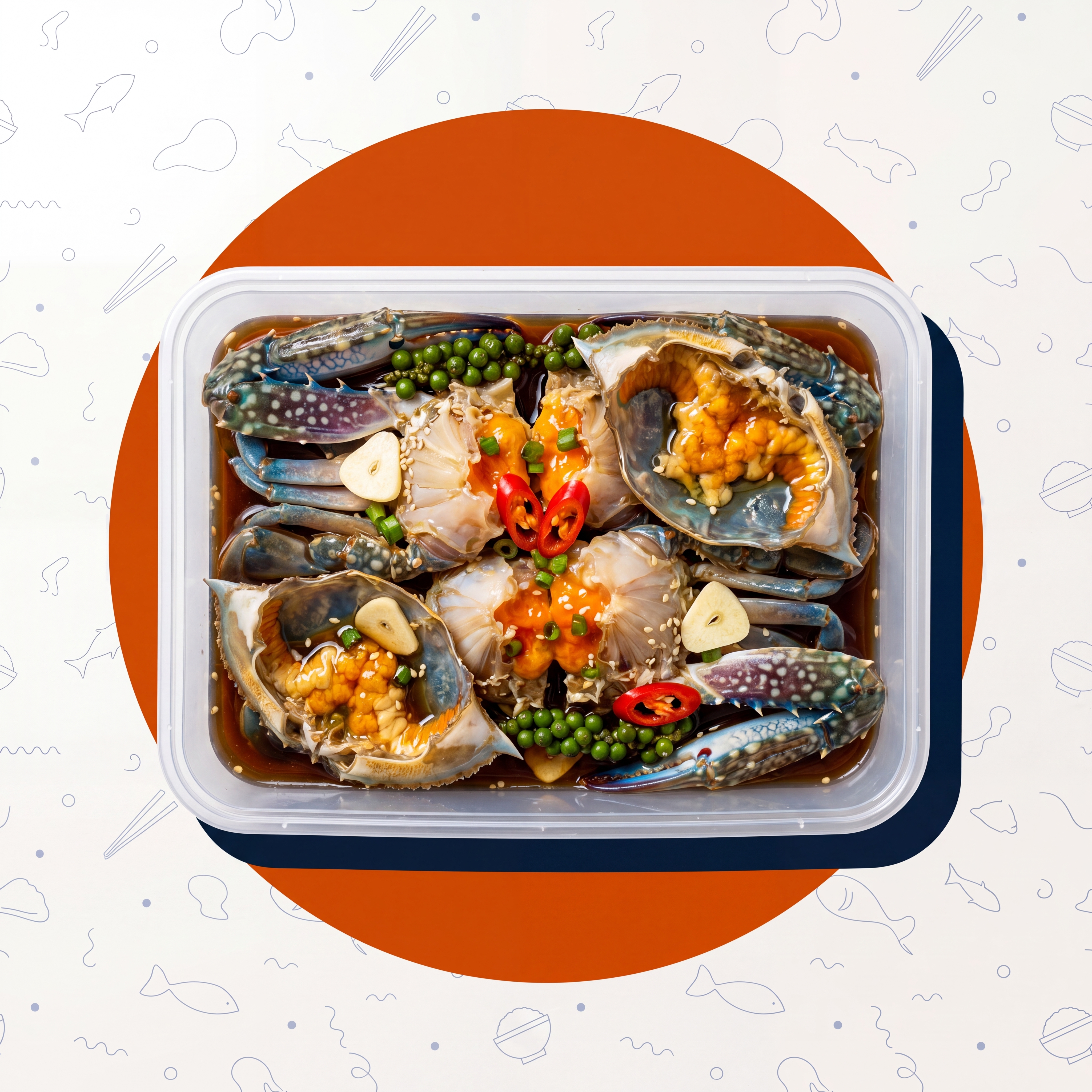 GHẸ NGÂM TƯƠNG 500GR - 4 CON